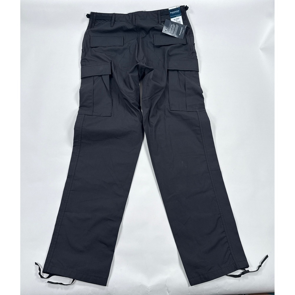 Propper Cargo Pants Mens M/L Black BDU Trousers Ripstop Tactical Gorpcore